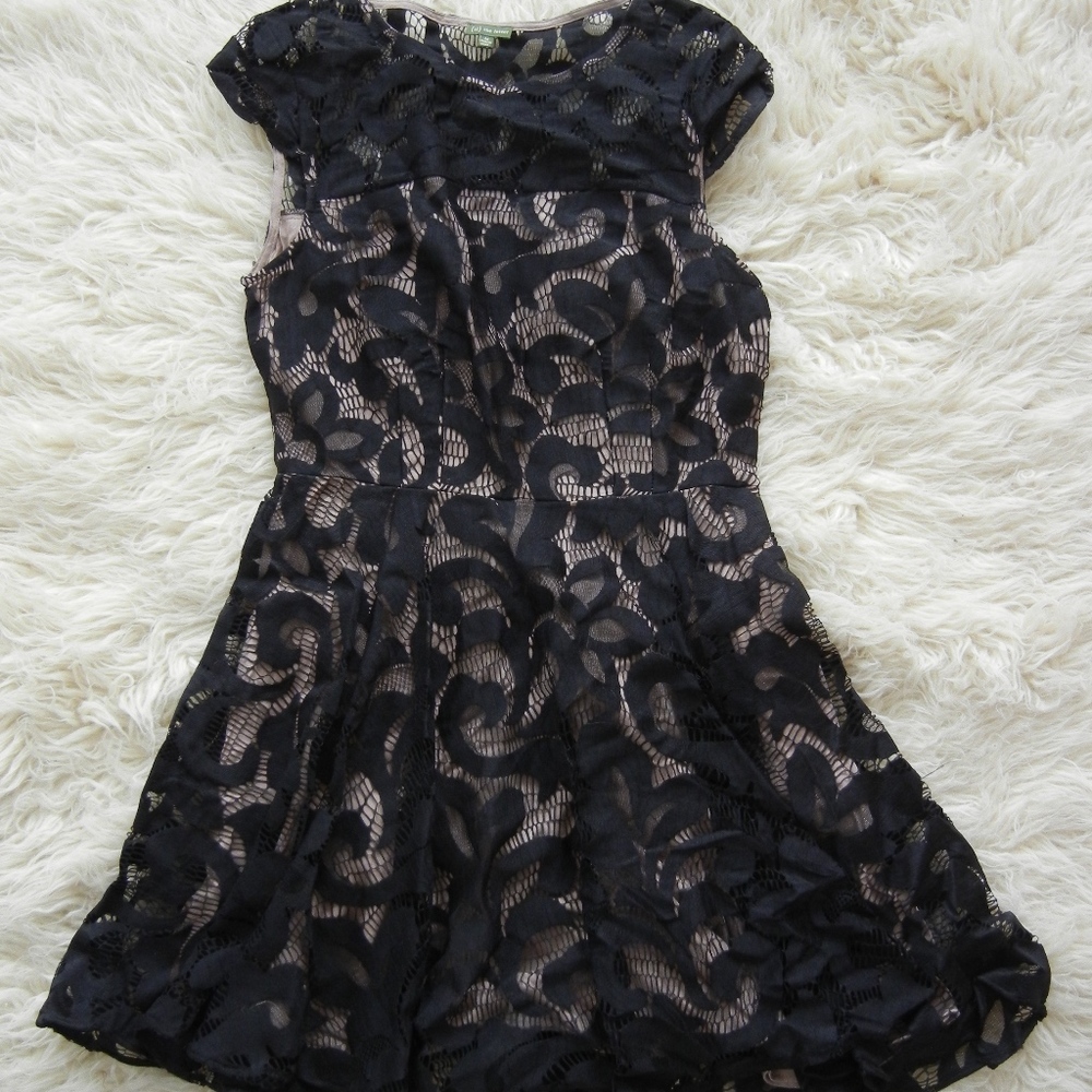 Black Lace Fit and Flare